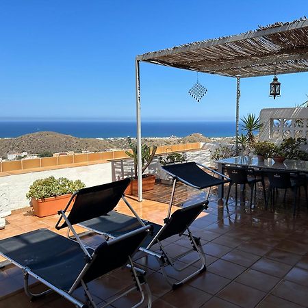 Apartment With A Great Terrace, Sea And Land Views Mojacar Ngoại thất bức ảnh